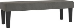 vidaXL Κρεβάτι Boxspring με Στρώμα Σκούρο Γκρι 200x200 εκ. Βελούδινο