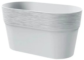 Ζαρντινιέρα (27.5x14.5x14.8) Marhome Furu Λευκό 09-DFA275-S449