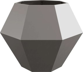 vidaXL Γλάστρα 2 τμχ. Σκ rusty 100 x 100 x 80 εκ