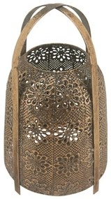 Φανάρι 160-223-076 1,5x21,5x34cm Gold Metal
