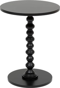Βοηθητικό Τραπεζάκι (Φ38x50) A-S Alix Black 206005B