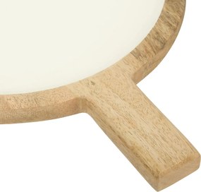 Πλατώ Σερβιρίσματος (39.5x31) S-D Inaya White 212210B