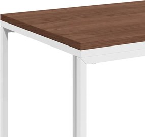 vidaXL Βοηθητικό Τραπέζι με Ρόδες Λευκό 40x30x63,5 εκ. Επεξεργ. Ξύλο