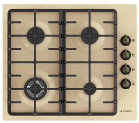 ΕΣΤΙΑ ΓΚΑΖΙΟΥ ΡΟΥΣΤΙΚ 733071 BEIGE METAL - 030062301
