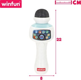 Μικρόφωνο Καραόκε Winfun 4 Μονάδες
