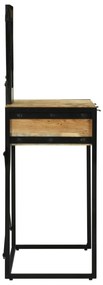 vidaXL Καθρέφτης Επιτραπέζιο 100x40x120 cm Σταθερό Ξύλο Ακακίας