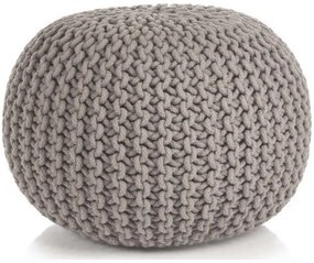 Πουφ Σκαμπό Cotton 05692.007 50x40cm Beige Βαμβάκι,Ύφασμα