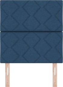 vidaXL Κεφαλάρι Μπλε 80 cm ύφασμα