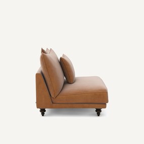 Πολυθρόνα χωρίς μπράτσα από βελούδο, Lazare