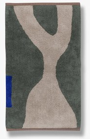 Χαλί FIGURA S Olive Πράσινο/Μπεζ 100% Βαμβακερό W50 x L80 cm METTE DITMER