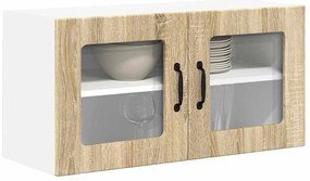 vidaXL Ραφιέρα τοίχου LUCCA Sonoma Δρυς 80 x 31 x 40 εκ