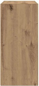 vidaXL Βιβλιοθήκη Αρτισιανή Δρυς 31x24x52 εκ. Επεξ. Ξύλο