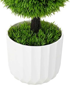 vidaXL Τεχνητό Πεύκο Πράσινο 24 x 24 x 90 εκ Πλαστικό