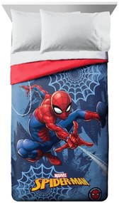 Πάπλωμα Microfiber Μονό 160x240εκ. Marvel Spiderman 4 Blue DimCol