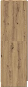 vidaXL Ντουλάπι Κουζίνας Αρτισιανή Δρυς 38x41,5x131,5 εκ. Επεξεργ.Ξύλο