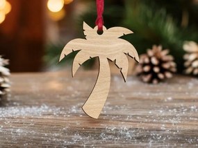 Σετ των 3 Intra απο ξύλο plywood 3mm-4mm πάχος – Στολίδι φοίνικα 30x30 cm INTRAVECTRY-MY550058