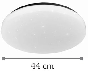 Πλαφονιέρα οροφής από λευκό ακρυλικό (42162-B-Λευκό)