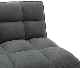 Καναπές - Kρεβάτι Rebel 3θέσιος Ύφασμα Ανθρακί 189x92x82 εκ. 189x92x82 εκ.