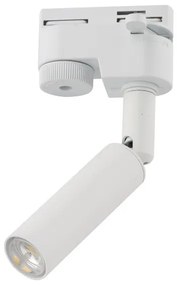 Σποτ Φωτιστικό Μονοφασικής Ράγας 16x13,5cm G9 6W IP20 Tracer TK Lighting-4956-Λευκό 4956