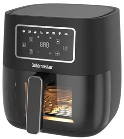 Goldmaster GM-7424 Φριτέζα Αέρος 1700W με Αποσπώμενο Κάδο 5.7lt Μαύρη
