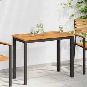 vidaXL Επιφάνεια 90x45x2 εκ Ορθογώνιο Μασίφ Ξύλο Teak