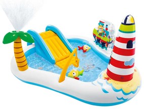 INTEX Πισίνα Φουσκωτή Fishing Fun Play Center 218 x 188 x 99 εκ.