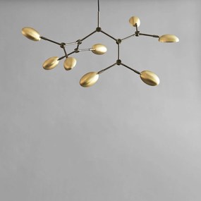 Φωτιστικό οροφής Drop Mini Chandelier, Mini - Brass (5m) L106 x W81 x H55 101 COPENHAGEN