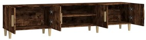 vidaXL Έπιπλο Τηλεόρασης Καπνιστή Δρυς 180 x 31,5 x 40 εκ. Επεξ. Ξύλο