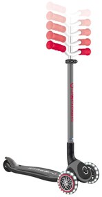 Globber Scooter Master Lights Black-Red