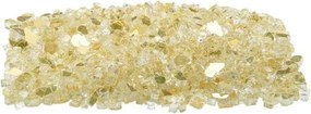 VEVOR 10 LBS Fire Glass 1/2-Inch Fireplace Glass Rocks for Fire Pit Table Gold