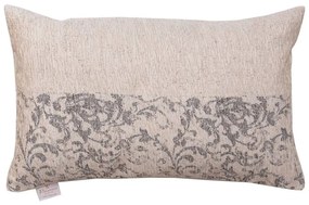 Μαξιλάρι Διακοσμητικό (Με Γέμιση) 2216 Cream Cream Viopros 32x52 Chenille