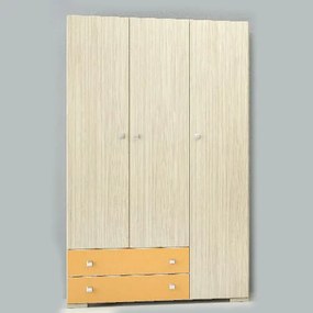 Τρίφυλλη ντουλάπα χωρίς πατάρι 110x50x180εκ DIOMMI 25-109