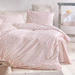 Κουβερλί Tiny Heart (Σετ 2τμχ) Somon Ρυθμός  Semi-double 160x240cm 100% Βαμβάκι