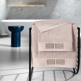 Πετσέτες Marlen (Σετ 3τμχ) Old Pink Guy Laroche Towels Set 70x140cm 100% Cotton