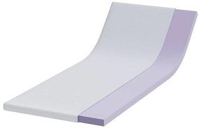 vidaXL Στρώματα Λευκό 70 x 200 cm 100% ύφασμα πολυεστέρα με τζακάρ