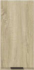 vidaXL Ντουλάπι Μπάνιου Επιτοίχιο Sonoma Δρυς 32 x 20 x 67 εκ.
