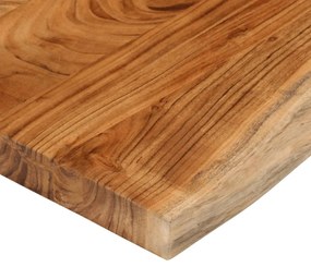 vidaXL Επιφάνεια Τραπεζιού Ορθογώνια 110x40x3,8 εκ. Μασίφ Ξύλο Ακακίας