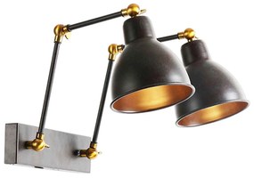 Δίφωτο Φωτιστικό EG168872WR Rust Metal