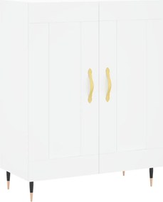 vidaXL Ντουλάπι Λευκό 69,5 x 34 x 90 εκ. από Επεξεργασμένο Ξύλο