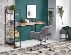 NARVIK B1 desk DIOMMI V-CH-NARVIK-B1-CZARNY/SONOMA DIOMMI-60-21581