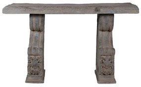Artekko Cement Γκρι Κονσόλα από Μαγνήσιο (40x65x120)cm Artekko D77538