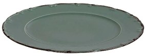 Πιατέλα Οβάλ Liana Rim TLU160K6 Φ30cm Green Espiel Πορσελάνη