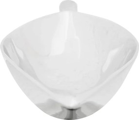 vidaXL Καλάθι Φρούτων Ασημί 60 x 15 x 8 εκ Αλουμίνιο