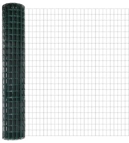 vidaXL Euro Fence με 5 U Posts Πράσινο 1.6x10 μ Χάλυβας