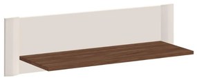 Hanging Shelf Manila Walnut - Ecru 149.5x21.8x25 εκ.