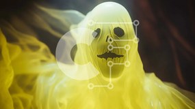 Intra Συλλεκτικό Ξύλινο Παζλ Plywood 4mm - Yellow Ghost in Smoke Σε Ξύλινο Κουτί - Διαστάσεις Puzzle: 10x10 cm – 25 κομμάτια