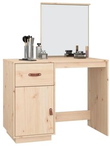 vidaXL Μπουντουάρ 95x50x134 εκ. Μασίφ Ξύλο Πεύκου