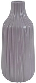 Βάζο Ανάγλυφο 832798 15x15x37,5cm Grey Ankor Ceramic