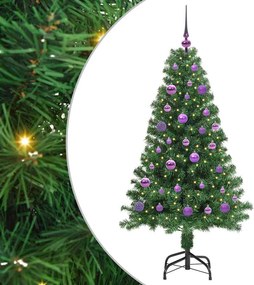 vidaXL Τεχνητό Χριστουγεννιάτικο Δέντρο με 150 LED Πράσινο 150 cm