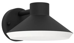 Φωτιστικό Επίτοιχο Eglo 900688 NINNARELLA Μαύρο Ματ (Black Mat) 3000K